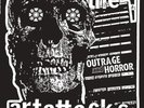 ART ATTACKS  OUTRAGE  HORROR  vinyl lp OVER190LP