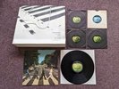 THE BEATLES 1970'S UK PRESS ABBEY ROAD + SINGLES + ABBEY ROAD STUDIOS PROMO BAG