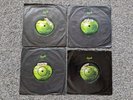 THE BEATLES & PAUL MCCARTNEY UK 1ST PRESS FACTORY SAMPLE PROMO VINYL SINGLES