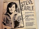 STEVE EARLE   Promo    L33-17129    Signed   NM