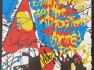 ELVIS COSTELLO + ATTRACTIONS  - Armed Forces Fully Signed  -  UK  LP - UACC RD