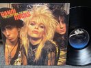 HANOI ROCKS Two Steps From The Move LP on Epic 80s GLAM Heavy METAL ORIGINAL vg+