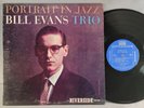 Bill Evans Trio - Portrait In Jazz - 1963 Mono LP - RIVERSIDE - VG+ Scott Lafaro