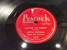 LITTLE RICHARD-PEACOCK 1673-MAYBE I'M RIGHT/I LOVE MY BABY-BLUES R&B R&R 78