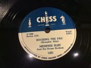 MEMPHIS SLIM-CHESS 1491-ROCKIN THE PAD/WALKING ALONE-CHICAGO BLUES 78 1951 EXC