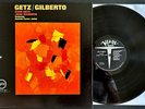 GETZ/GILBERTO Stan Getz/João Gilberto w Jobim VG+/VG+ MONO LP - RVG First Press