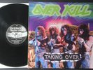 Overkill – Taking Over LP VINYL 1st PRESS HEAVY THRASH METAL 1987 Forbidden
