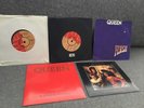 80’s 7” INCH VINYL SINGLES BUNDLE X13 QUEEN INC BOHEMIAN FLASH RADIO GAGA