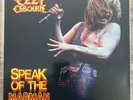 Ozzy Osbourne Speak Of The Madman Glasgow Scotland 1982 Live Concert Lp