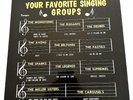 VARIOUS  YOUR FAVORITE SINGING GROUPS HULL 1002 NEAR MINT/MINT RARE LP