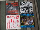 BLACK FLAG 4-PAK OF VINTAGE US H/C 7