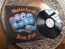 Motörhead Iron Fist Vinyl First uk Press Near Mint Vinyl