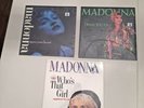 3 Madonna vinyl record  lot. (3) Maxi Single Open Your Heart Dress You Up Who's