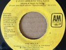 THE POLICE Barbados EVERY BREATH YOU TAKE 45 Murder By Numbers 7