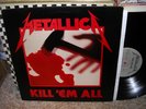 METALLICA-Kill 'Em All-OR.MEGAFORCE VG- STERLING LP Motorbreath/Whiplash READ