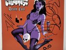 Calabrese - Death Cult Signed 8” Bat Cut Vinyl Orange Splatter New