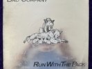BAD COMPANY Run With The Pack '76 SWAN SONG Rock STERLING Embossed VG