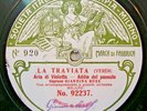 GIANNINA RUSS arias from Mefistofele (Boito) & Traviata FONOTIPIA 92236/7  1908