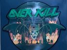 Overkill - Feel The Fire - Shaped Picture Disc Vinyl EP  MINT  RARE