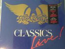 SEALED  NEW VINTAGE 1986 RARE AEROSMITH CLASSICS LIVE ORIG.STICKERS IN FRONT