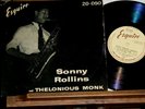 1954 1st UK Esquire Sonny Rollins Thelonious Monk Quartet 10