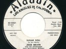 JESSE BEVIN & SHARPTONES - Sugar Doll / Let Me Dream - ALADDIN - Doo Wop 45