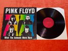PINK FLOYD Wish The Animals Were Here RARE 1977 ORIGINAL 1st EDITION VINYL LP