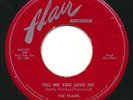FLAIRS - Tell Me You Love Me / You Should Care For Me - FLAIR - Doo Wop R&B 45