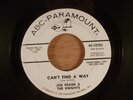 Joe Frank & The Knights Can't Find A Way/Won't You Come On Home  Promo Garage
