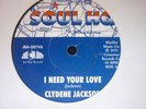 clydene jackson i need your love joe boy uk  soul 45 1975