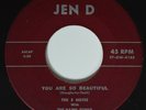 Doo Wop 45 5 NOTES WITH HAMIL-TONES You Are So Beautiful JEN D VG++ PROMO HEAR