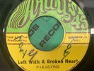 Paragons / I Roy - Left With A Broken Heart / Devil's Brother In Law 45 Andy's