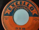 AL FERRIER I'M THE MAN / HEY  BABY EXCELLO 45-2105 US ORIGINAL 1957