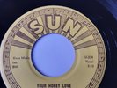 DICK PENNER YOUR HONEY LOVE / LINDY LOU SUN 282 US ORIGINAL 1957