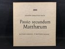Richter/Bach: St Mathew Passion OG 1958 Archive Production 4LP Box ARC 73125 M-