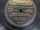 78 RPM Minnie the Moocher Kickin the Gong Around Cab Calloway Brunswick 80015
