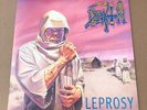 DEATH - Leprosy LP 1st UK Pressing 1988 Under One Flag Records Death Metal