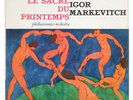 ASDF 155 IGOR MARKEVITCH Stravinsky Rite of spring french 1960 VSM STEREO LP