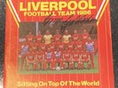 LIVERPOOL FC 7” SINGLE - SIGNED BY BRUCE GROBBELAAR - VINYL  RECORD - TOP OF THE