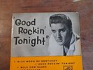 RARE ELVIS PRESLEY 1957 HMV 7EG 8256 45 Ep GOOD ROCKIN TONIGHT NOC STRONG VG+