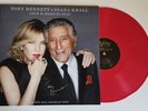TONY BENNETT & DIANA KRALL Love Is Here To Stay (SIGNED) 2018 US Red Vinyl LP