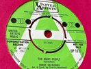 BOBBY GOLDSBORO . Too many people . UK Demo .