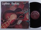 LIGHTNIN' HOPKINS Strums The Blues SCORE LP mono y
