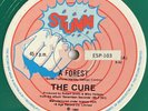 THE CURE -A Forest 6:42-  Mispress Australian/NZ Green Vinyl 12
