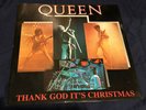 queen thank god it’s Christmas 1984 original 12”ps vinyl near mint