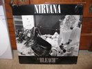 NIRVANA Bleach 1st Press in Shrink Wrap w/ POSTER WHITE Wax Vinyl rare punk LP