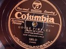 Columbia 1261D New Orleans Owls GOOSE PIMPLES 1927 JAZZ  78 rpm E
