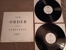 NEW ORDER - SUBSTANCE   1987 DBL LP SET   QUEST W1-25621   NM LPS  