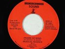 Hard Rock 45 - Musical Science - Frame Of Mind - Underground Sound - NM obscure