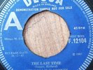 Rolling Stones The Last Time / Play With Fire DEMO promo F.12104 Decca 26-2-65